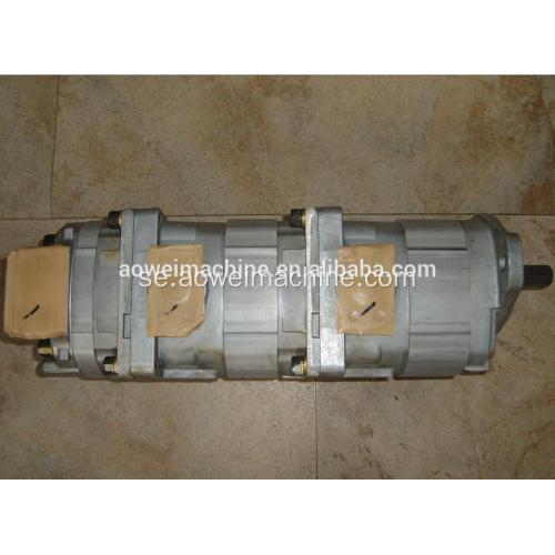 PC60-3 hydraulisk trippelväxelpump, PC60-3 grävmaskin huvudpump, 705-56-24080,705-12-29010,705-12-29330,705-14-28530